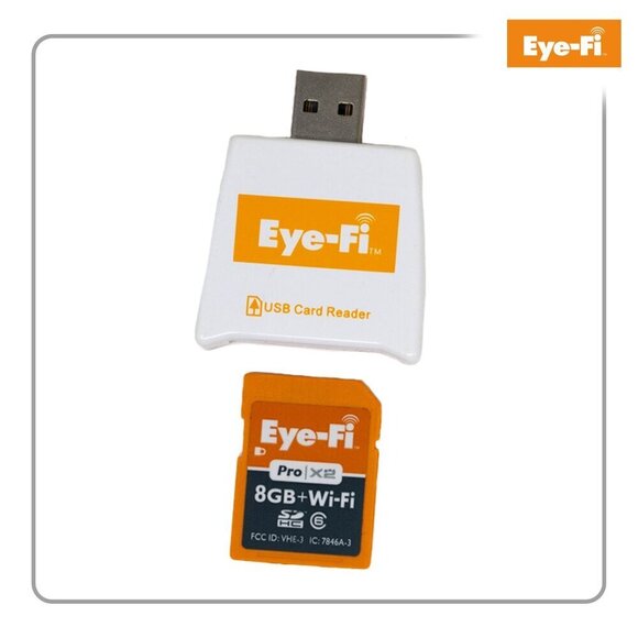 Eye Fi Pro 8gb SD card and reader - Picture 2 of 2